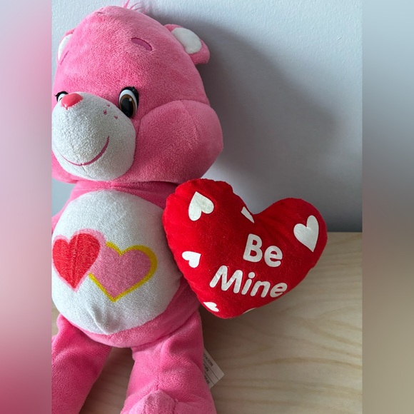 Care Bears “Love-a-Lot” Pink Bear with Heart ♥️ 🐻 - Picture 5 of 9